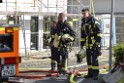 Dachstuhlbrand Koeln Poll Geislarerstr P568